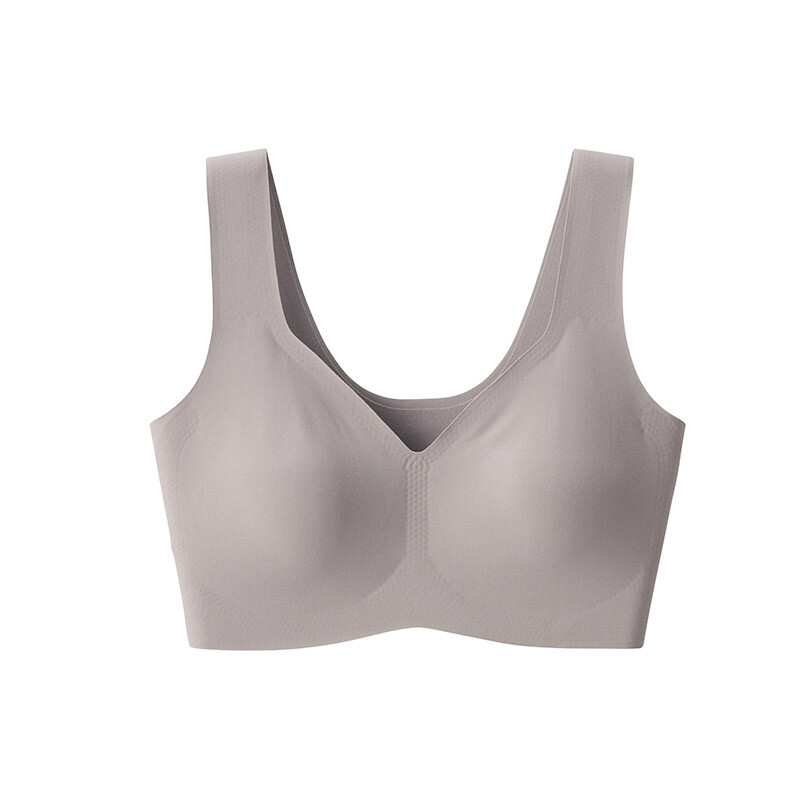 Бюстгальтер бесшовный Muji на бретелях, темно-коричневый
Бюстгальтер бесшовный Muji на бретелях, темно-коричневый