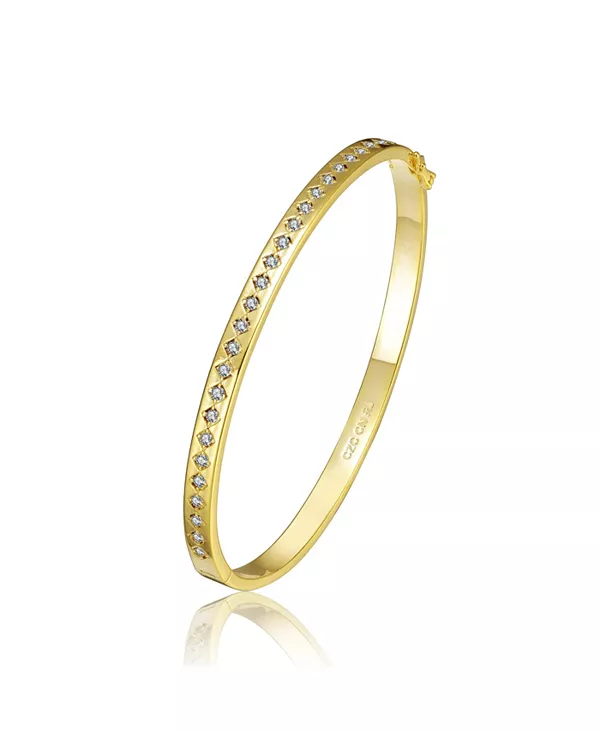 Браслет с кубическим цирконием, позолоченный 14 карат Rachel Glauber, gold
Браслет с кубическим цирконием, позолоченный 14 карат Rachel Glauber, gold