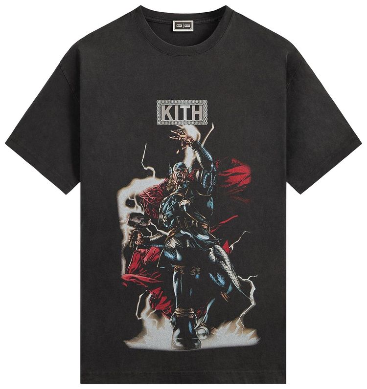 Винтажная футболка Kith x Marvel Thor, черная, Черный, Винтажная футболка Kith x Marvel Thor, черная
Винтажная футболка Kith x Marvel Thor, черная, Черный, Винтажная футболка Kith x Marvel Thor, черная
