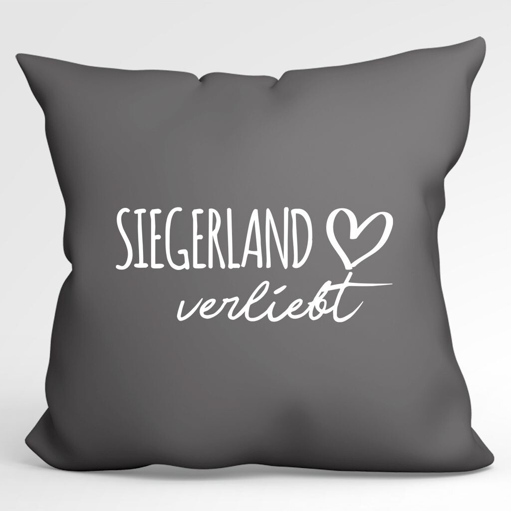 УРАА! Подушка Siegerland in love декоративная наволочка без наполнения 40х40см Серая Сталь с названием любимого региона Hellweg Druckerei
УРАА! Подушка Siegerland in love декоративная наволочка без наполнения 40х40см Серая Сталь с названием любимого региона Hellweg Druckerei