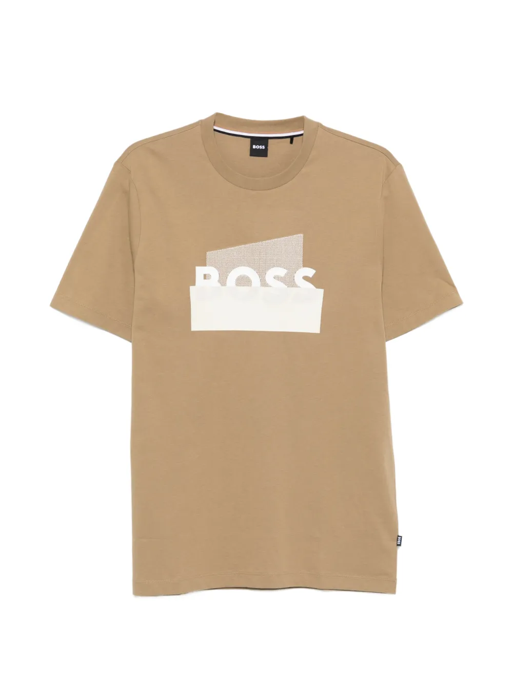 Футболка с логотипом Boss, бежевый
Футболка с логотипом Boss, бежевый