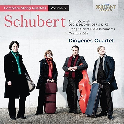CD диск Schubert / Diogenes Quartet: Schubert: String Quartets, Vol. 5
CD диск Schubert / Diogenes Quartet: Schubert: String Quartets, Vol. 5