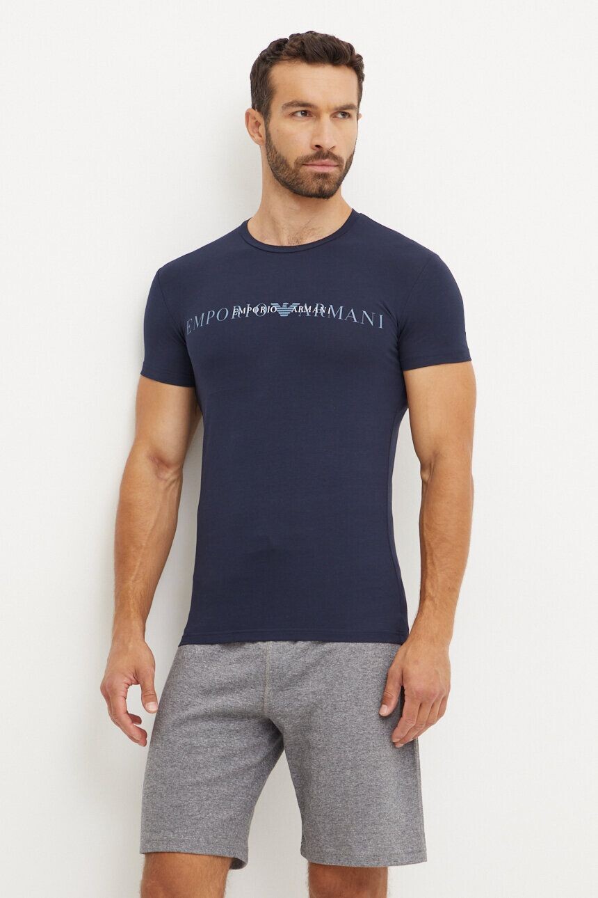 Футболка для отдыха Emporio Armani Underwear, темно-синий
Футболка для отдыха Emporio Armani Underwear, темно-синий