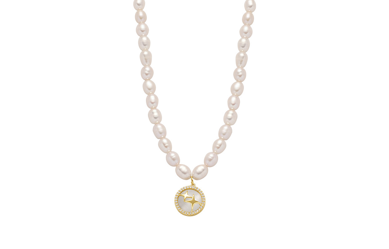Женское ожерелье WANLIACC, Pearl Sparkle Star Necklace
Женское ожерелье WANLIACC, Pearl Sparkle Star Necklace