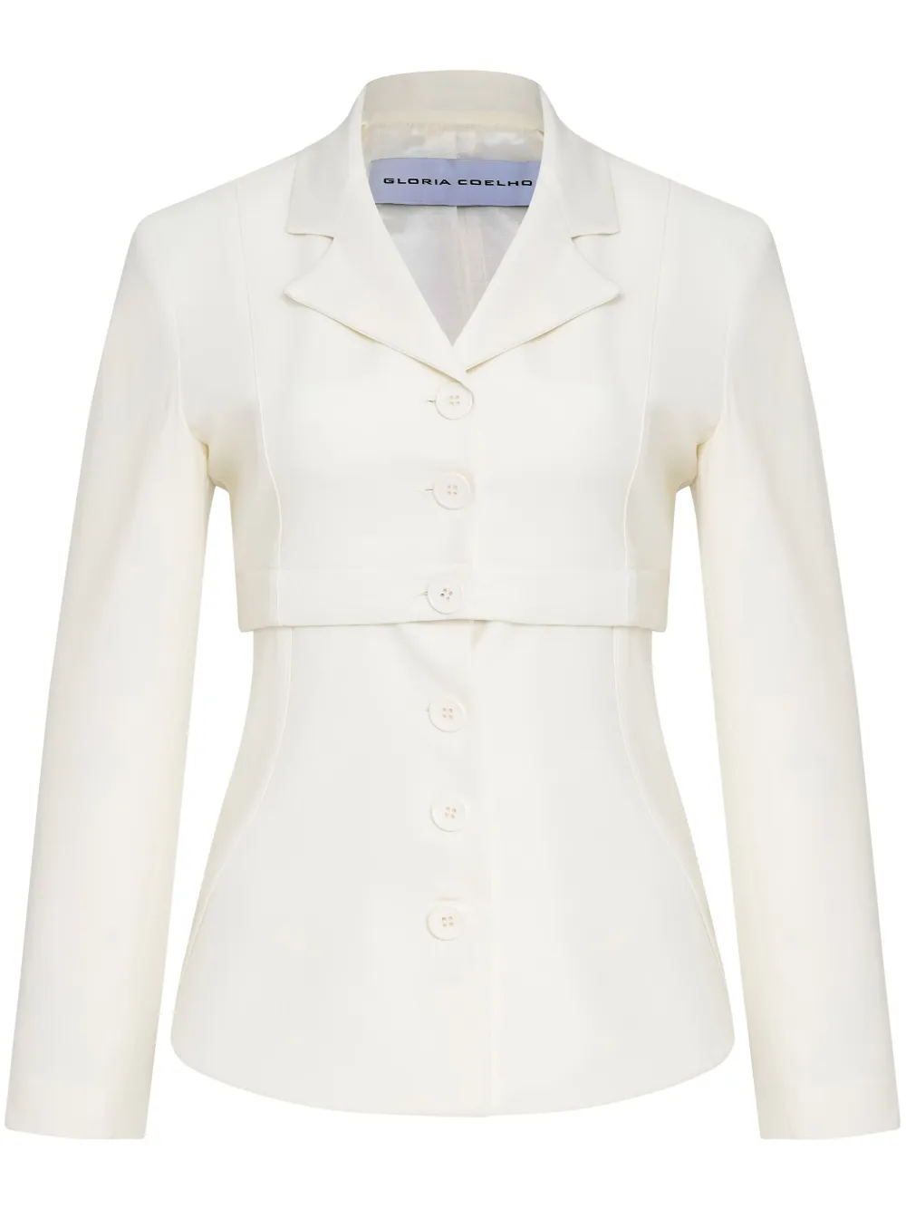 Приталенный жакет Gloria Coelho, белый
Приталенный жакет Gloria Coelho, белый