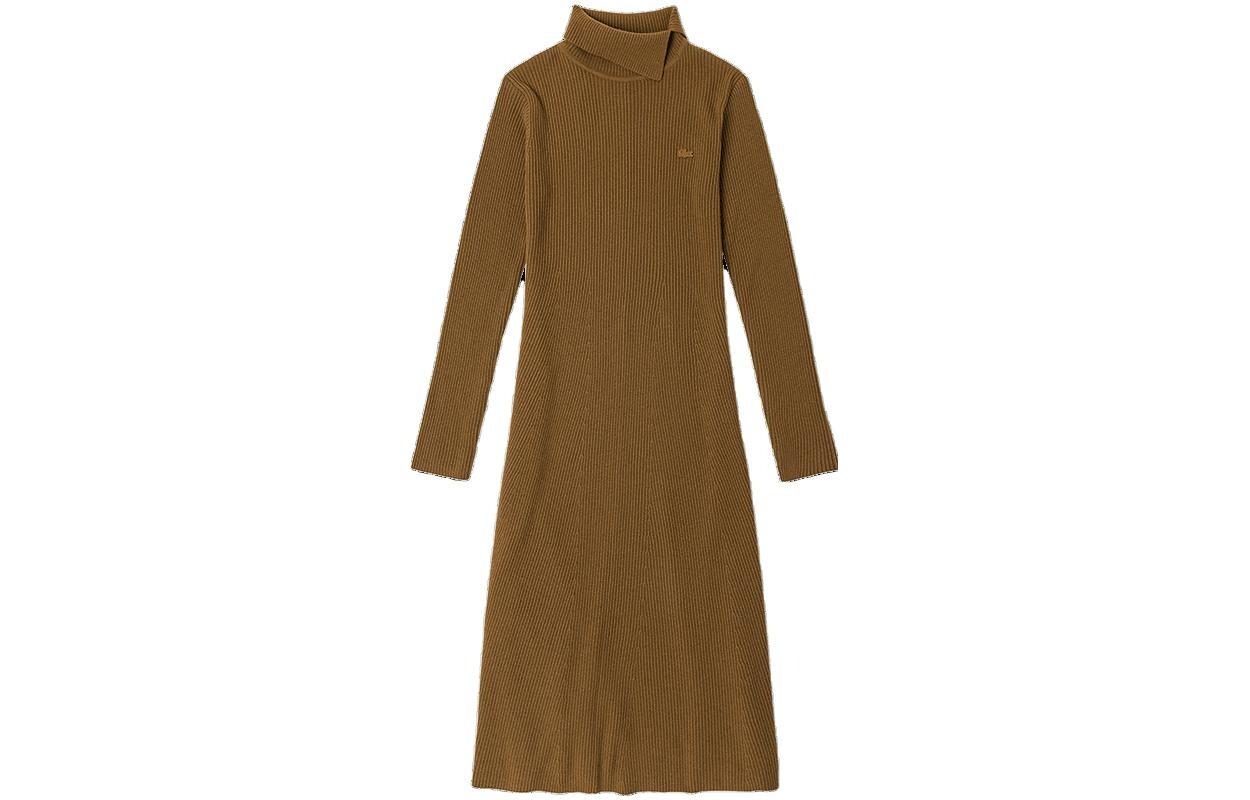 LACOSTE Женское платье с длинными рукавами, цвет Brown 
LACOSTE Женское платье с длинными рукавами, цвет Brown