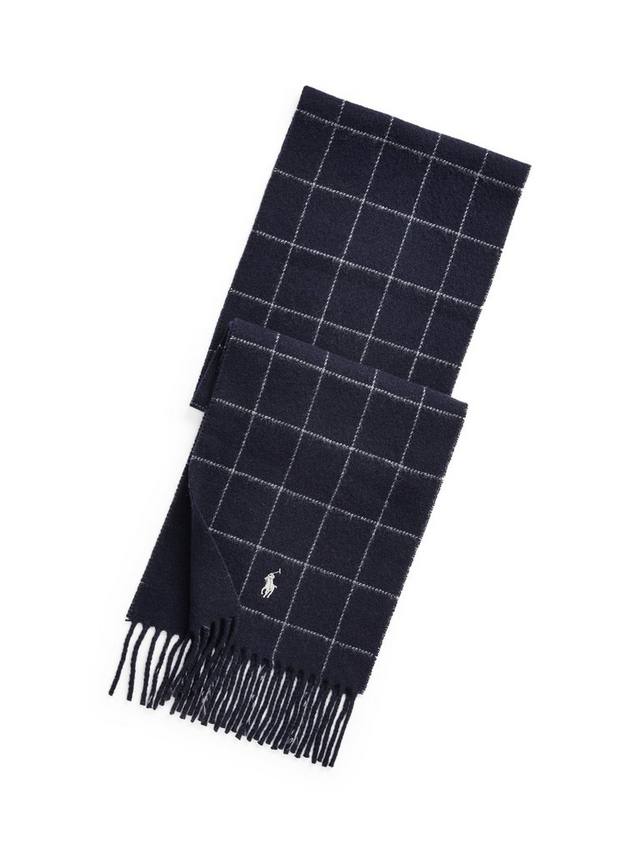 Обратимый шарф в клетку и однотонный Ralph Lauren, Blue Navy
Обратимый шарф в клетку и однотонный Ralph Lauren, Blue Navy