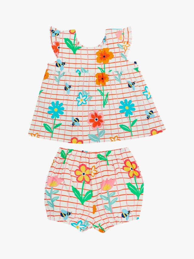 Топ из органического хлопка baby lani с цветочным принтом и шорты bloomer Frugi, разноцветный
Топ из органического хлопка baby lani с цветочным принтом и шорты bloomer Frugi, разноцветный