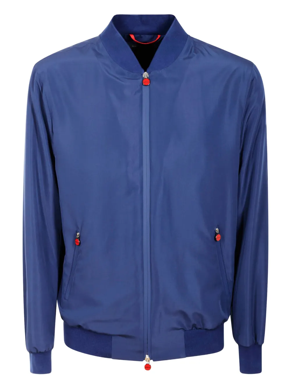 Бомбер с длинными рукавами Kiton, синий
Бомбер с длинными рукавами Kiton, синий