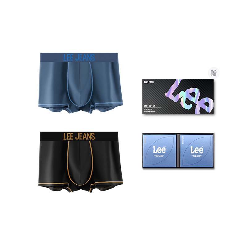 Подарочный набор мужских трусов Lee, серо-голубой
Подарочный набор мужских трусов Lee, серо-голубой