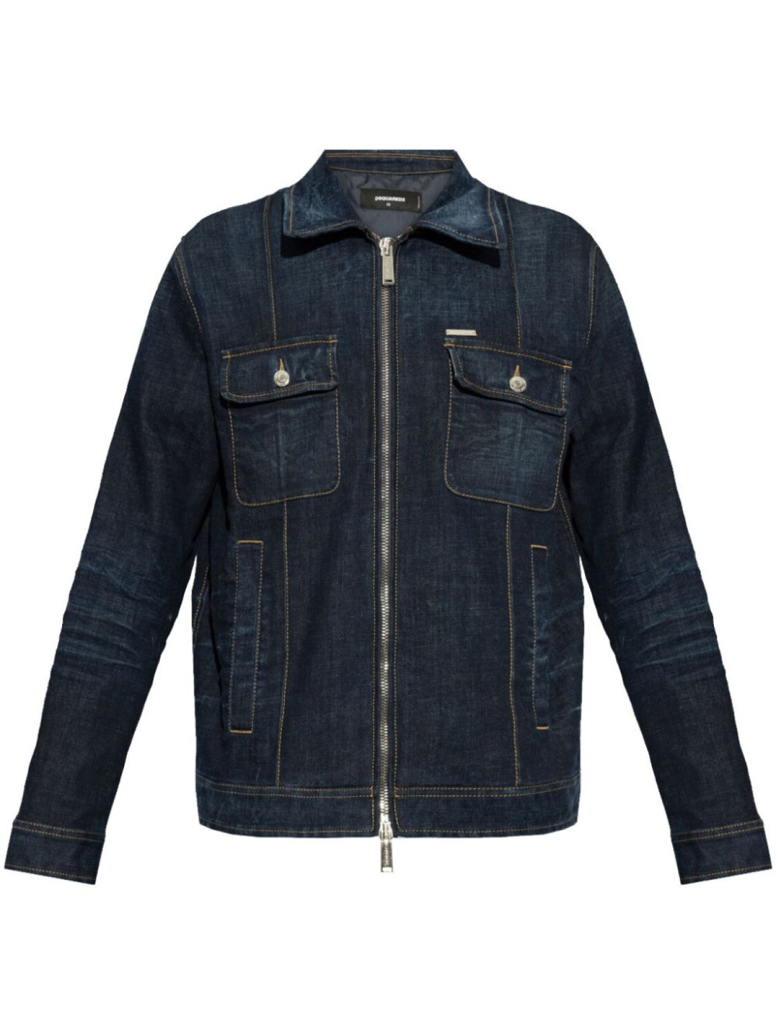 DSQUARED2 джинсовая куртка с нашивкой-логотипом, синий
DSQUARED2 джинсовая куртка с нашивкой-логотипом, синий