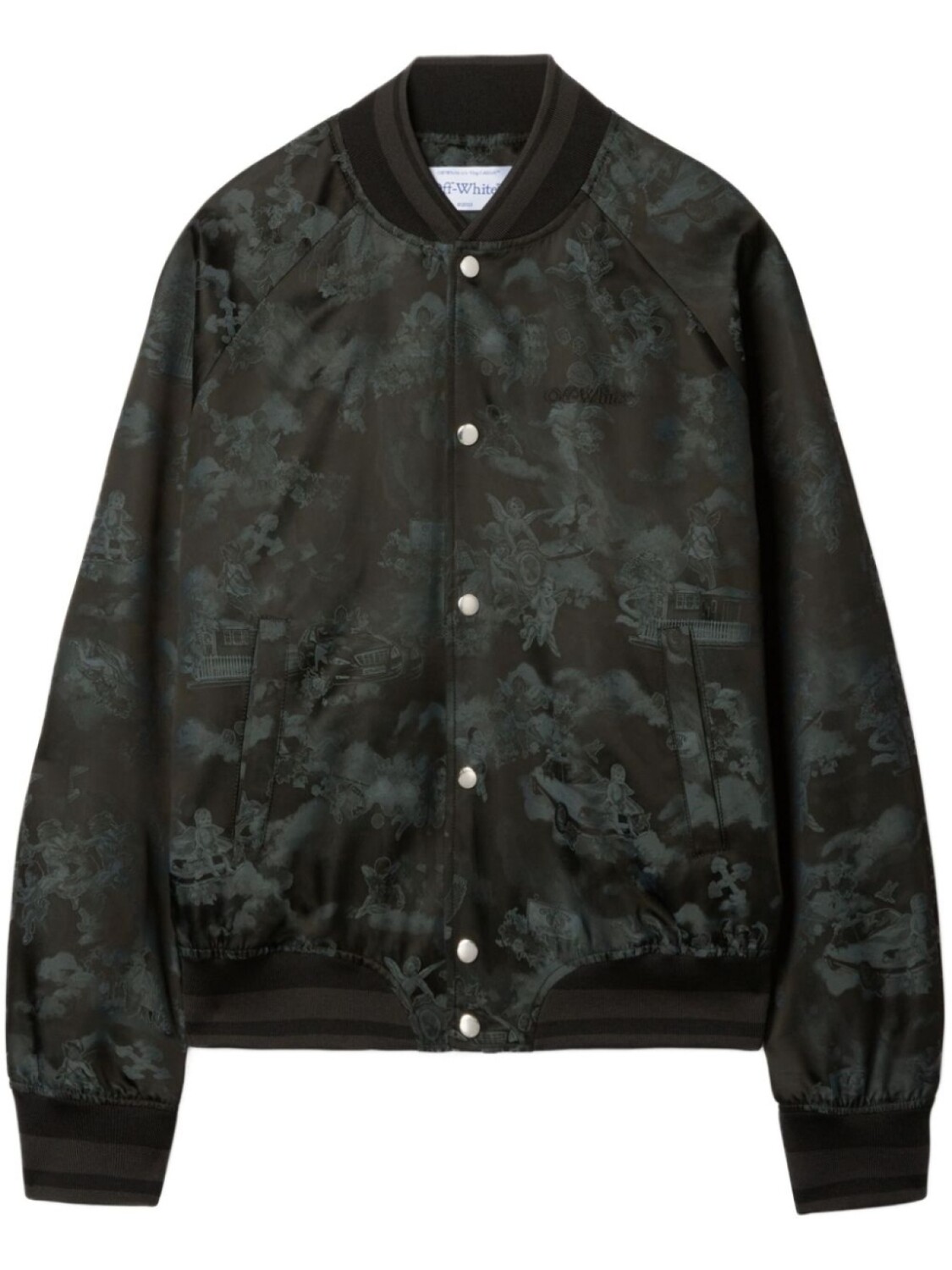 Off-White бомбер Fresco, черный
Off-White бомбер Fresco, черный