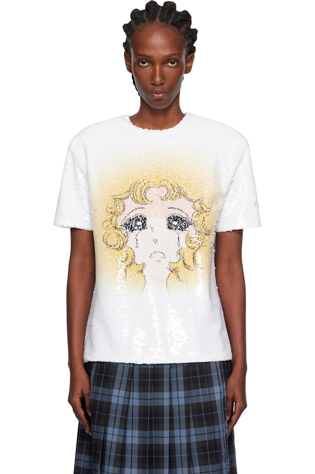 Футболка с пайетками "Плачущая девочка" Pushbutton, Wh
Футболка с пайетками "Плачущая девочка" Pushbutton, Wh