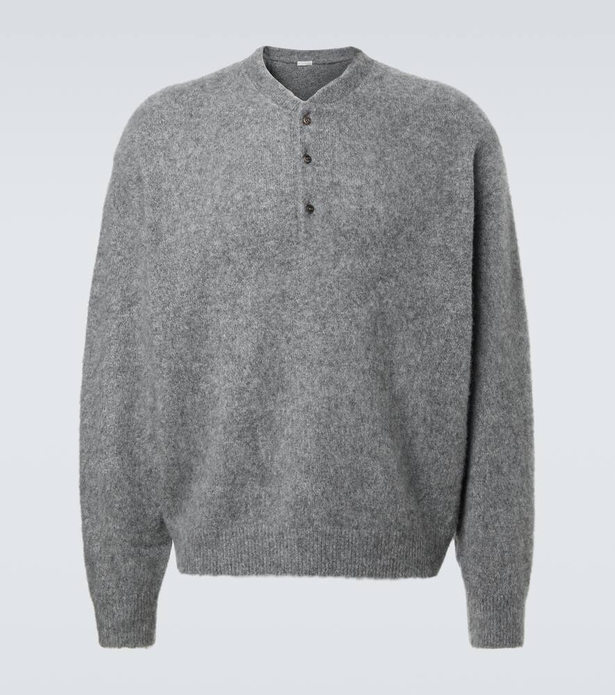 Кашемировый свитер хенли A.Presse, Gray
Кашемировый свитер хенли A.Presse, Gray