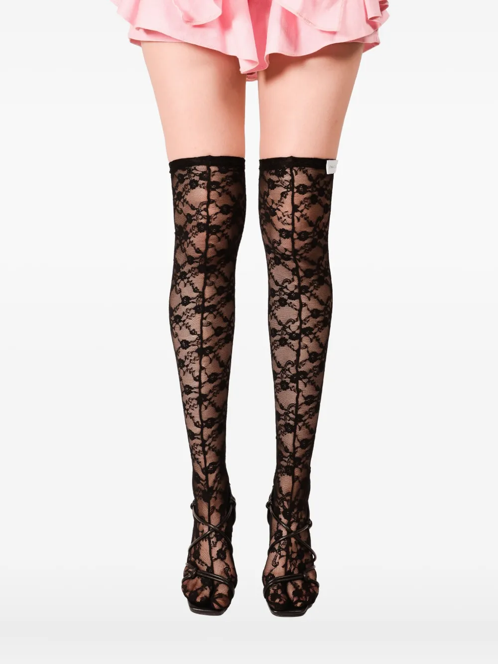 Чулки Brody Longer с кружевным узором Ioana Ciolacu, черный
Чулки Brody Longer с кружевным узором Ioana Ciolacu, черный