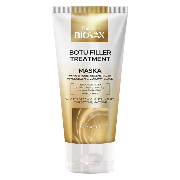 Маска для наполнения и разглаживания волос, 150 мл L'Biotica Biovax Glamour botu filler treatment
Маска для наполнения и разглаживания волос, 150 мл L'Biotica Biovax Glamour botu filler treatment