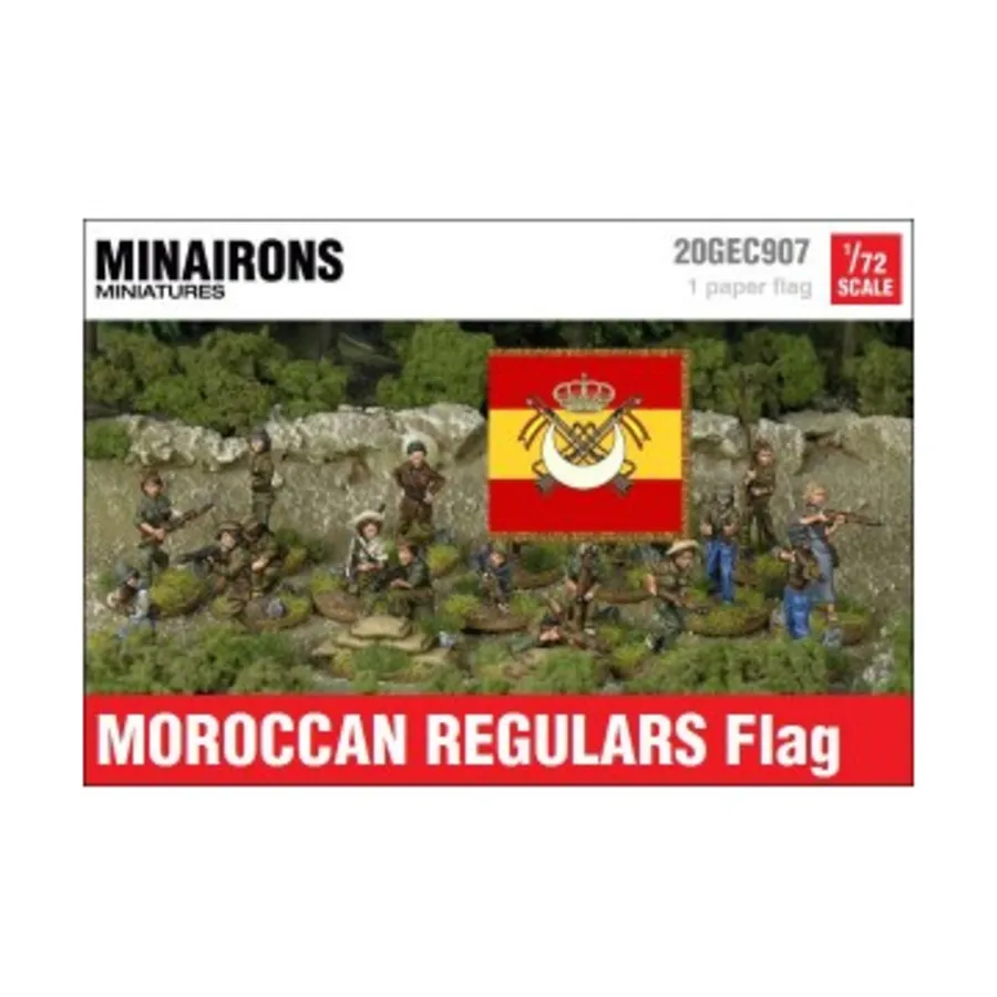 Флаг марокканских постоянных клиентов, Spanish Civil War - Decals & Flags (1:72)
Флаг марокканских постоянных клиентов, Spanish Civil War - Decals & Flags (1:72)