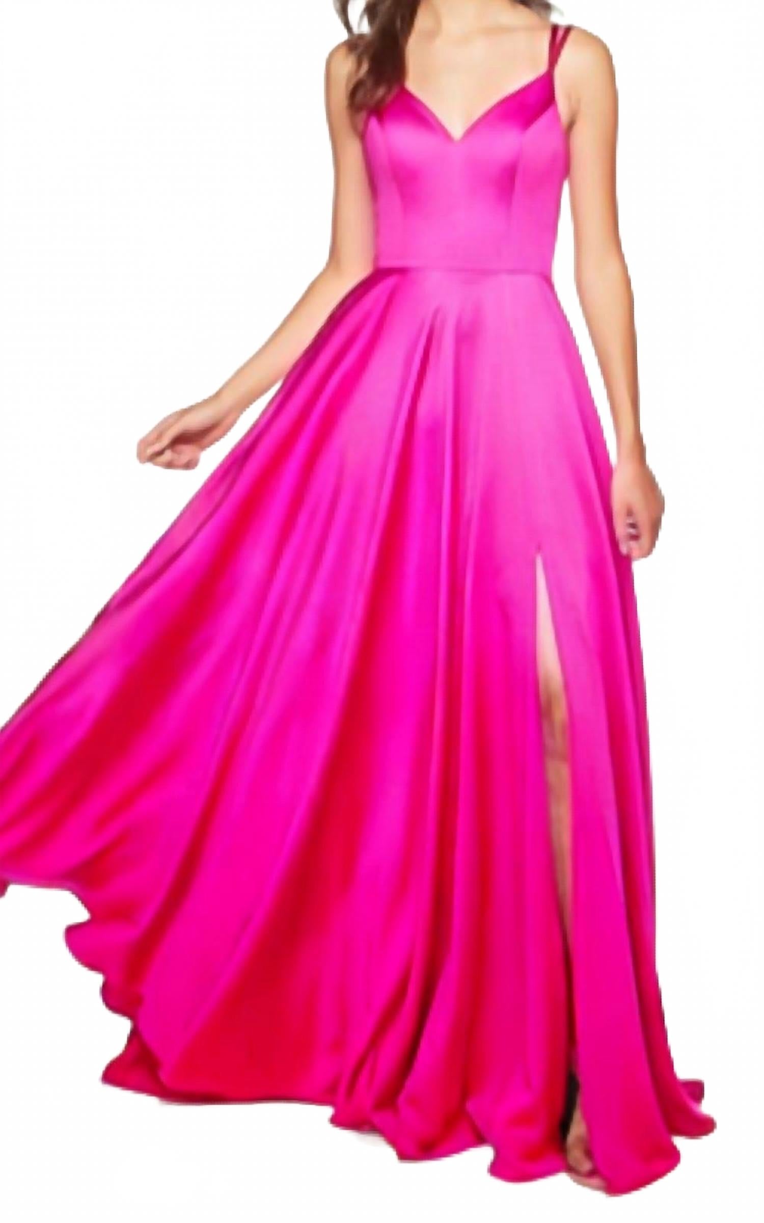 Алис Парис атласное платье-шар неоново-розового цвета ALYCE PARIS
Алис Парис атласное платье-шар неоново-розового цвета ALYCE PARIS