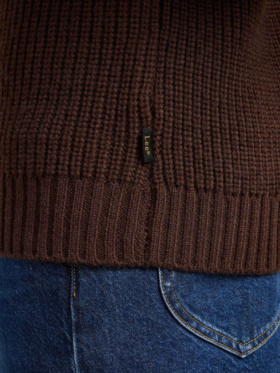 Свитер Lee Chunky Crew Neck, коричневый
Свитер Lee Chunky Crew Neck, коричневый