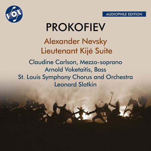 CD диск Prokofiev / Carlson / st. Louis Symphony Orchestra: Alexander Nevsky Op. 78 Lieutenant Kije Suite
CD диск Prokofiev / Carlson / st. Louis Symphony Orchestra: Alexander Nevsky Op. 78 Lieutenant Kije Suite