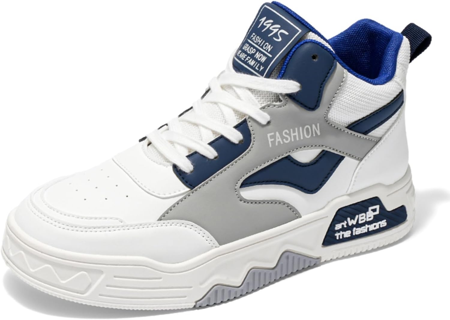 Мужские модные кожаные кроссовки на платформе с шнуровкой, классические средние, с круглым носком, противоскользящие, для тенниса, вождения и ходьбы Khwfjas, синий
Мужские модные кожаные кроссовки на платформе с шнуровкой, классические средние, с круглым носком, противоскользящие, для тенниса, вождения и ходьбы Khwfjas, синий