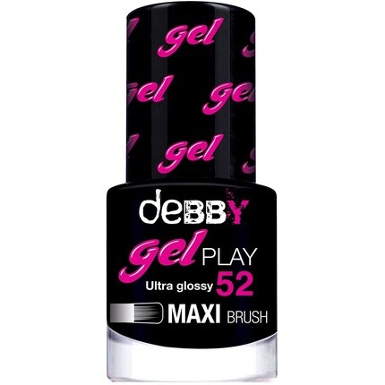 Эмаль для ногтей Debby Gel Play № 52, Абсолютный черный
Эмаль для ногтей Debby Gel Play № 52, Абсолютный черный
