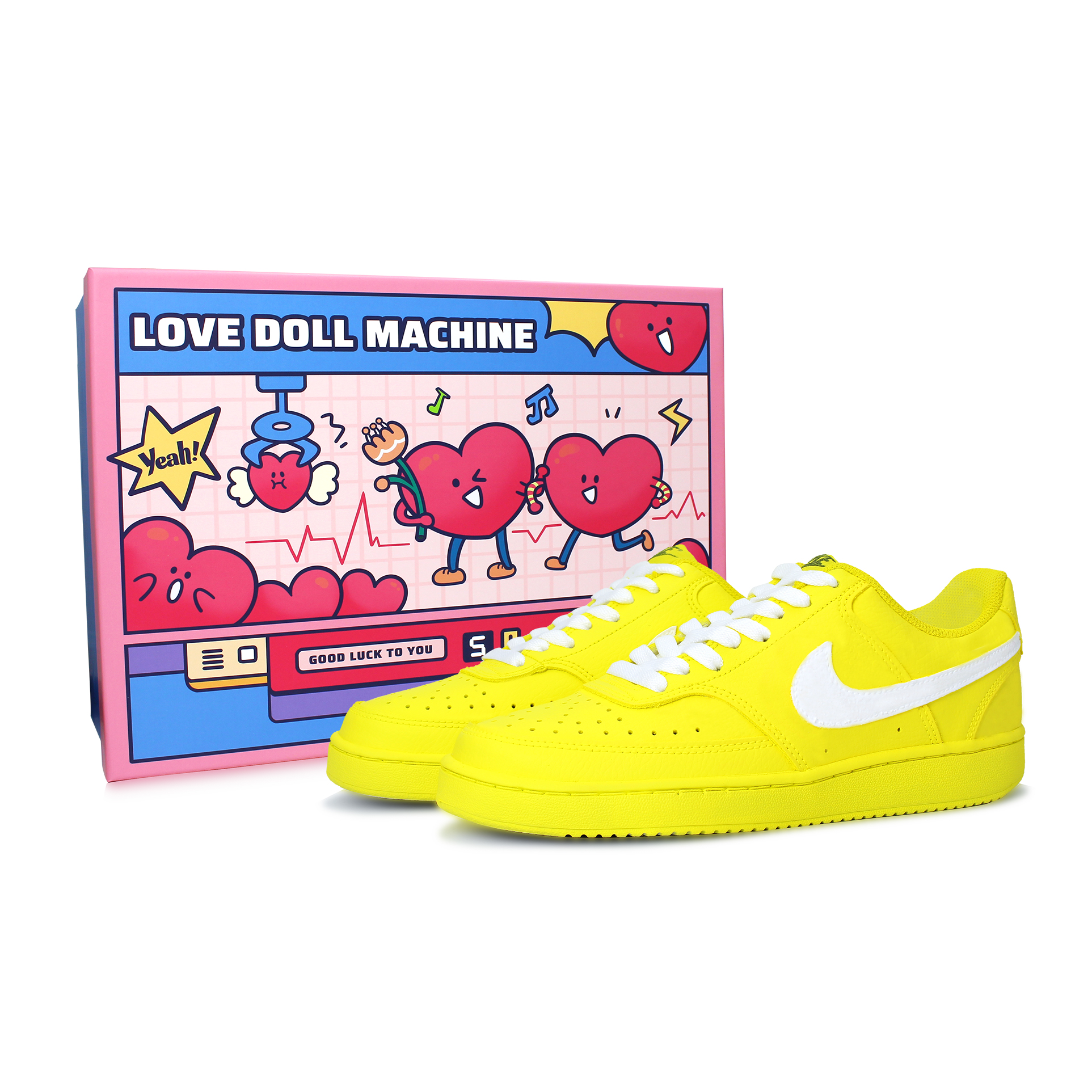 Nike Кроссовки для скейтбординга Court Vision 1, мужские, низкие, желтые/белые
Nike Кроссовки для скейтбординга Court Vision 1, мужские, низкие, желтые/белые