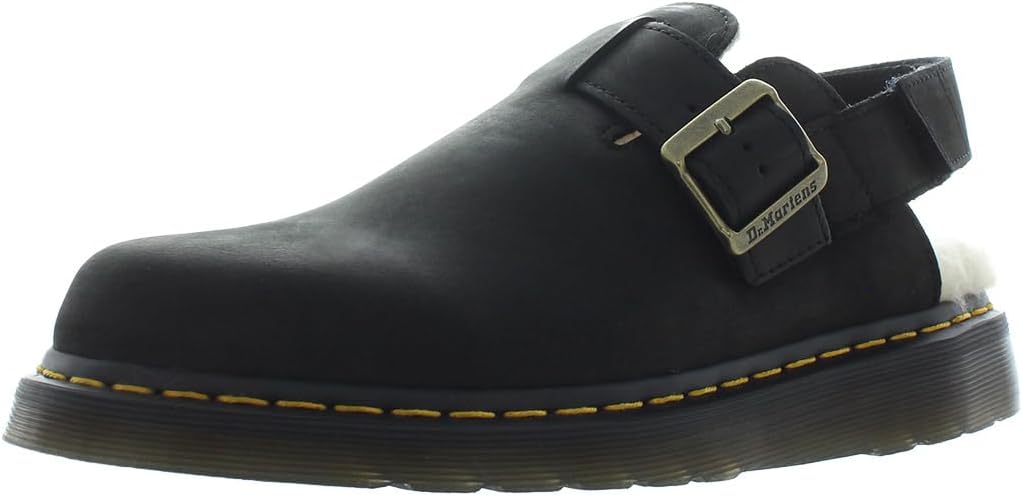 Dr. Martens мужские Jorge II замшевые шлепанцы, Black
Dr. Martens мужские Jorge II замшевые шлепанцы, Black