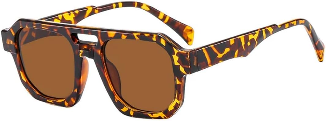 Солнцезащитные очки с защитой от УФ-излучения UV400 | Двойная перемычка, темно-зеленые линзы | для женщин и мужчин, для занятий спортом на открытом воздухе и вождения DSVIGF, Leopard-brown
Солнцезащитные очки с защитой от УФ-излучения UV400 | Двойная перемычка, темно-зеленые линзы | для женщин и мужчин, для занятий спортом на открытом воздухе и вождения DSVIGF, Leopard-brown