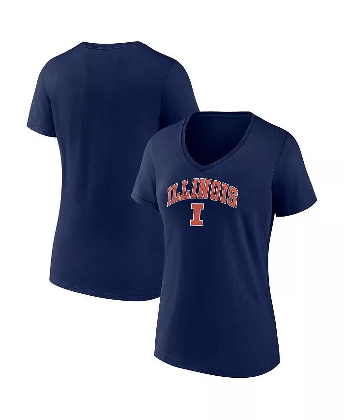 Женская футболка Navy Illinois Fighting Illini Evergreen Campus с V-образным вырезом Fanatics
Женская футболка Navy Illinois Fighting Illini Evergreen Campus с V-образным вырезом Fanatics