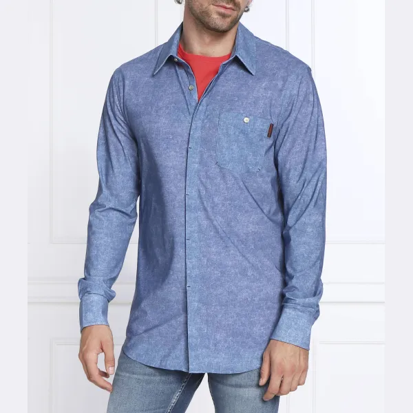 Техническая рубашка стандартного кроя Guess, синий
Техническая рубашка стандартного кроя Guess, синий