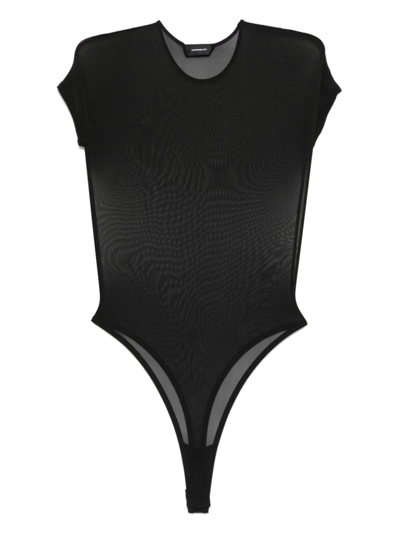 WARDROBE.NYC прозрачный боди с рукавами-крылышками, черный
WARDROBE.NYC прозрачный боди с рукавами-крылышками, черный