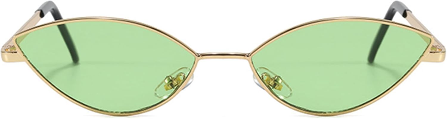 Солнцезащитные очки Bullabulling в стиле ретро, овальные, для женщин, 80-90-е, маленькие овальные очки «кошачий глаз», модные винтажные, золотистые, узкие, Gold Green
Солнцезащитные очки Bullabulling в стиле ретро, овальные, для женщин, 80-90-е, маленькие овальные очки «кошачий глаз», модные винтажные, золотистые, узкие, Gold Green