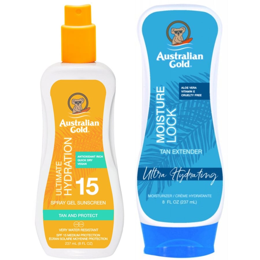 Австралийский золотой гель-спрей с фильтром SPF15 + Moisture Lock 237 мл Australian Gold
Австралийский золотой гель-спрей с фильтром SPF15 + Moisture Lock 237 мл Australian Gold