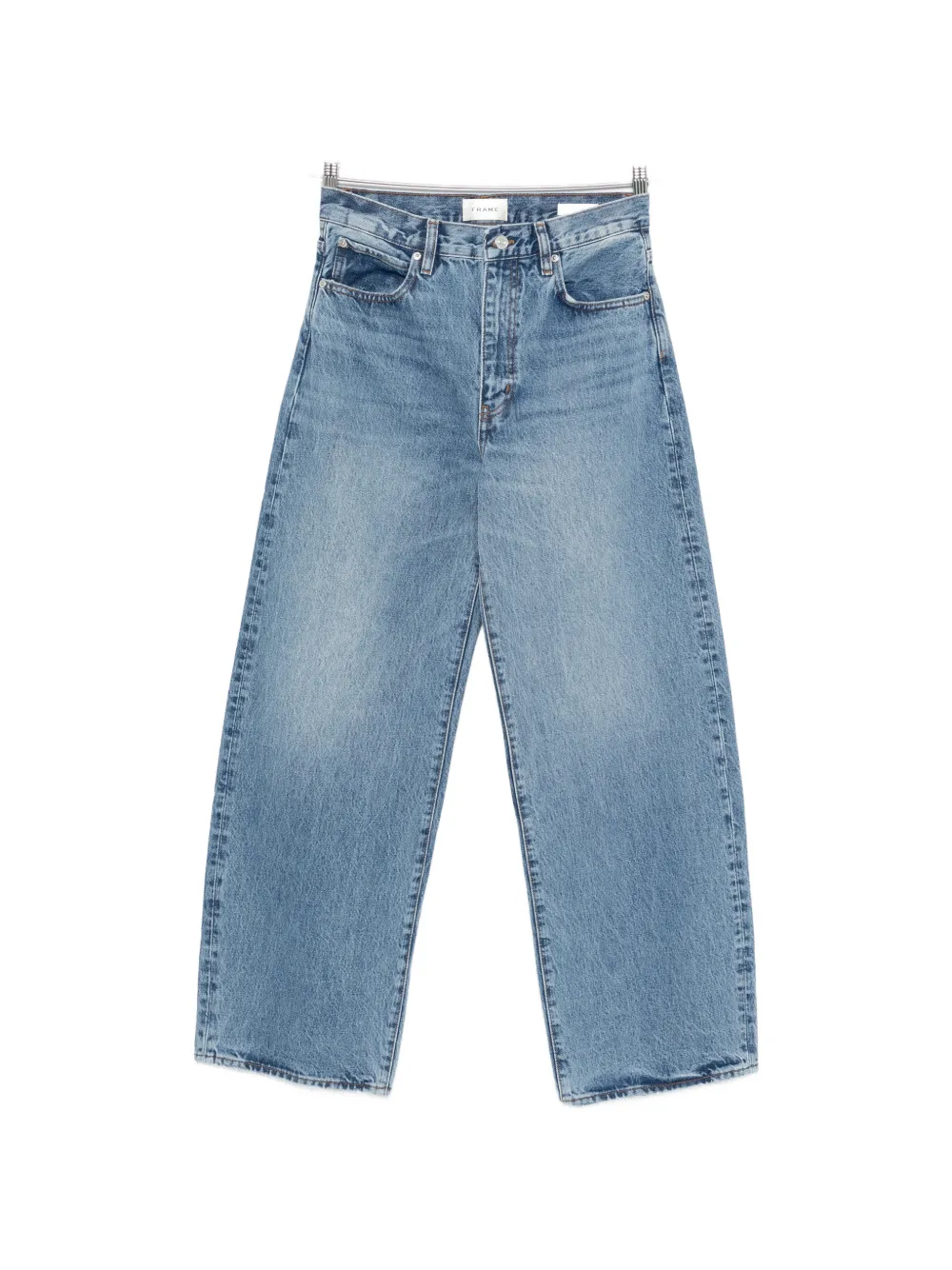 Джинсы The Bow широкого кроя Frame, синий
Джинсы The Bow широкого кроя Frame, синий