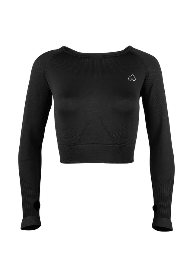 Футболка femme force с длинными рукавами и ребристой текстурой Beshaped, черный
Футболка femme force с длинными рукавами и ребристой текстурой Beshaped, черный