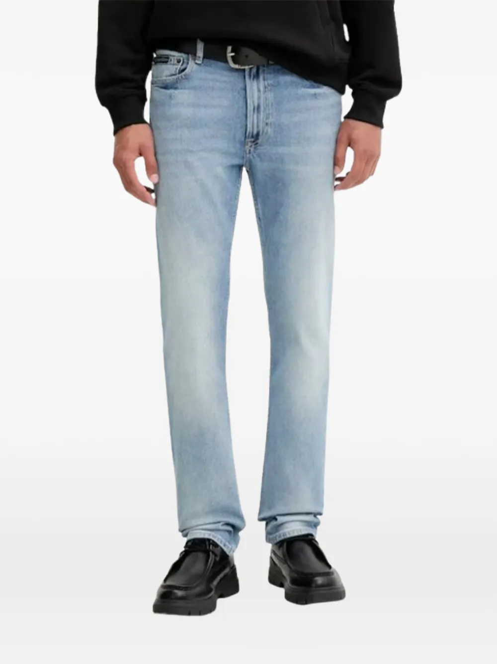 Прямые джинсы из хлопка Calvin Klein, синий
Прямые джинсы из хлопка Calvin Klein, синий