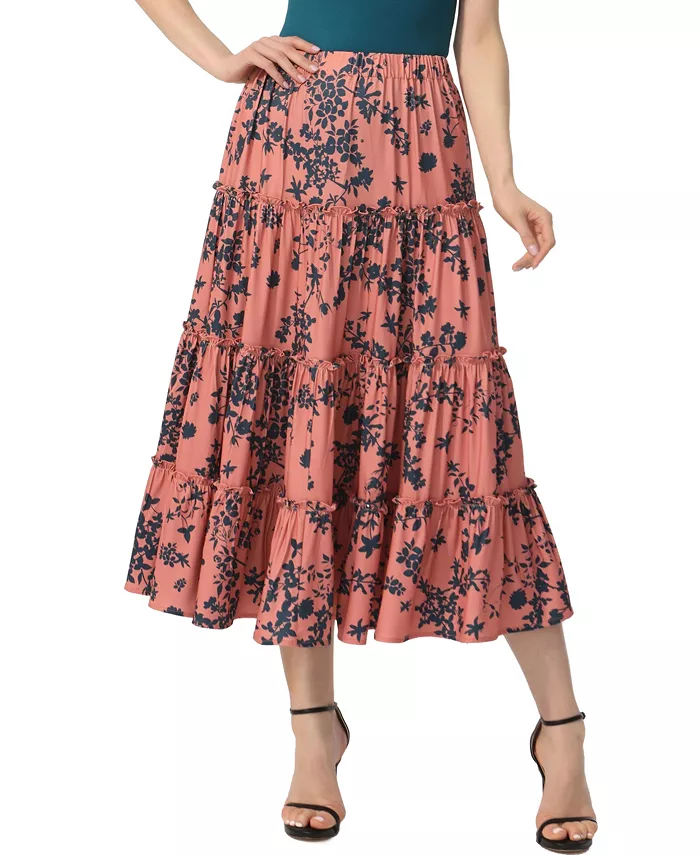 Женская многоярусная юбка миди kimi + kai, оранжевый
Женская многоярусная юбка миди kimi + kai, оранжевый