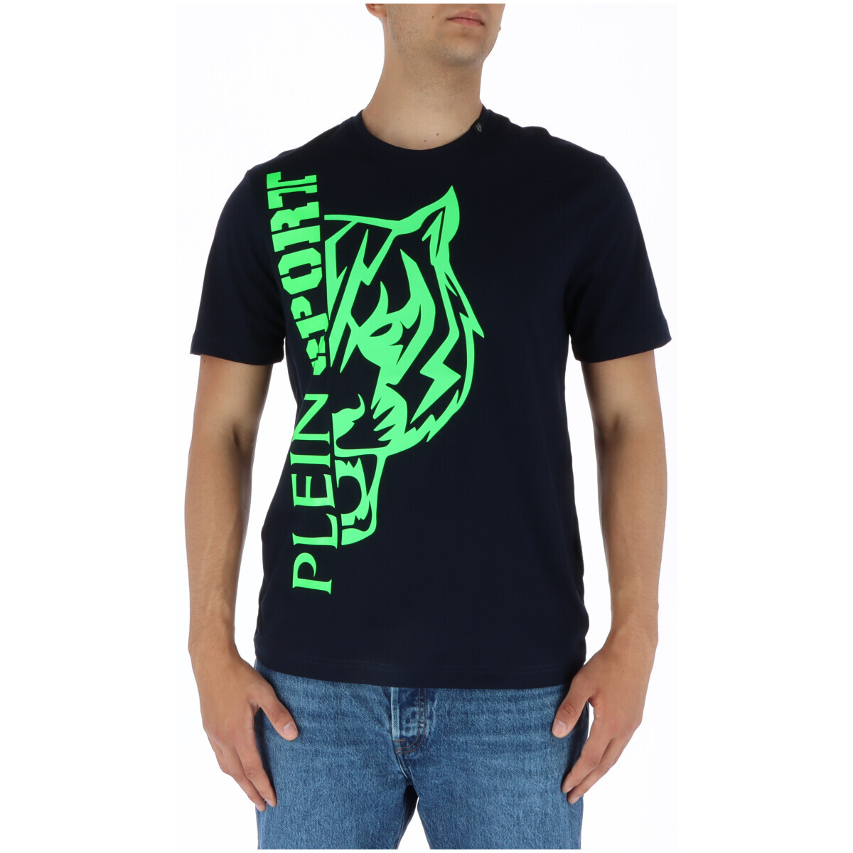 Футболка мужская Plein Sport с принтом тигра, синий
Футболка мужская Plein Sport с принтом тигра, синий