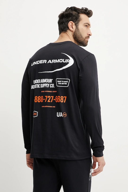 Лонгслив тренировочный Workwear Logo Under Armour, черный
Лонгслив тренировочный Workwear Logo Under Armour, черный