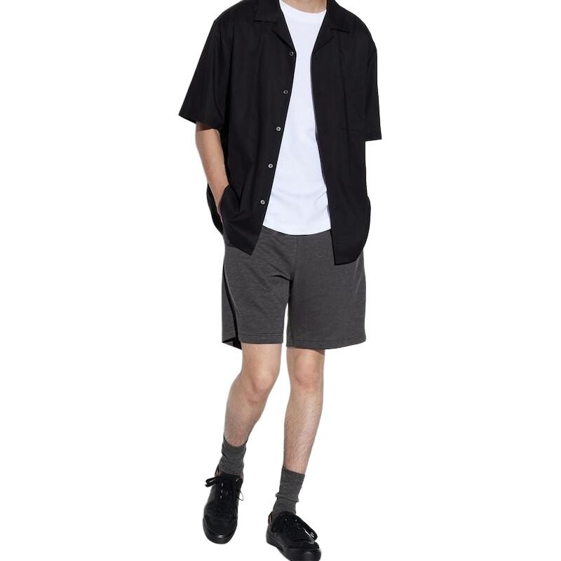 Повседневные шорты унисекс темно-серые Uniqlo, темно-серый
Повседневные шорты унисекс темно-серые Uniqlo, темно-серый