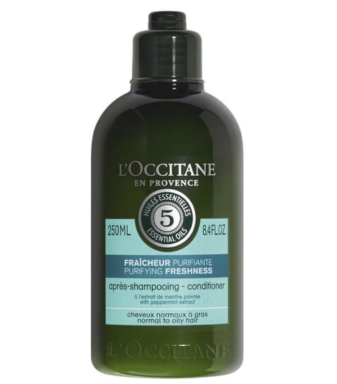 Кондиционер для волос, 250 мл L'Occitane, Aromachologie Purifying Freshness Conditioner
Кондиционер для волос, 250 мл L'Occitane, Aromachologie Purifying Freshness Conditioner