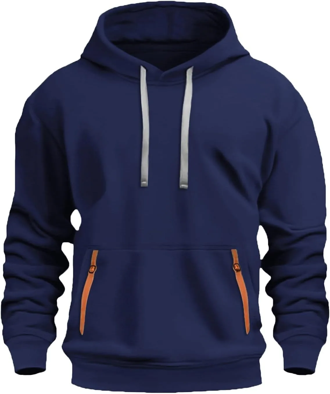 Мужская модная спортивная толстовка с капюшоном и карманом-кенгуру
Мужская модная спортивная толстовка с капюшоном и карманом-кенгуру