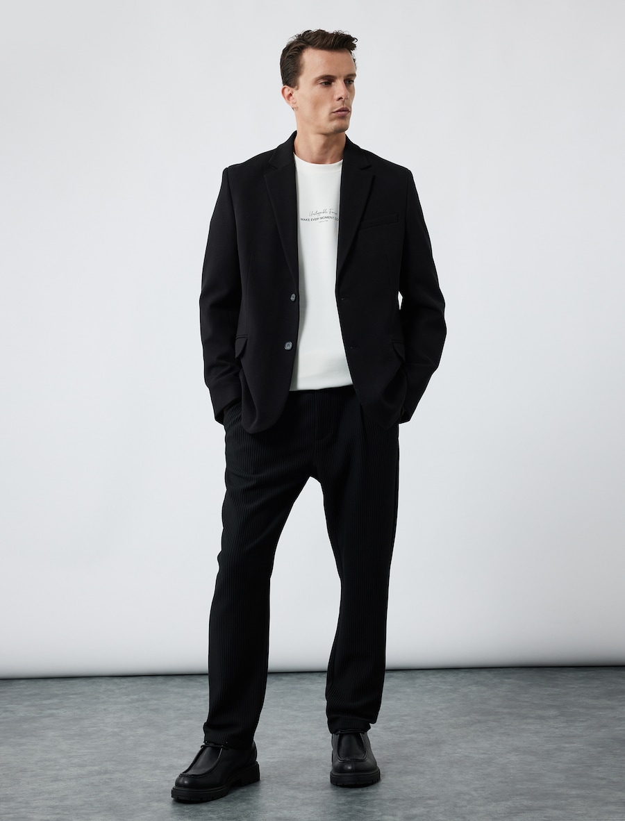 Расклешенные брюки чинос Koton, черный
Расклешенные брюки чинос Koton, черный