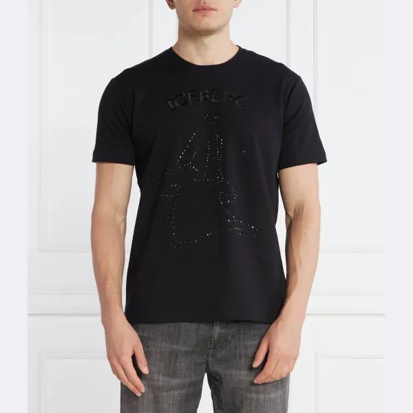 Футболка стандартного кроя Iceberg, черный
Футболка стандартного кроя Iceberg, черный