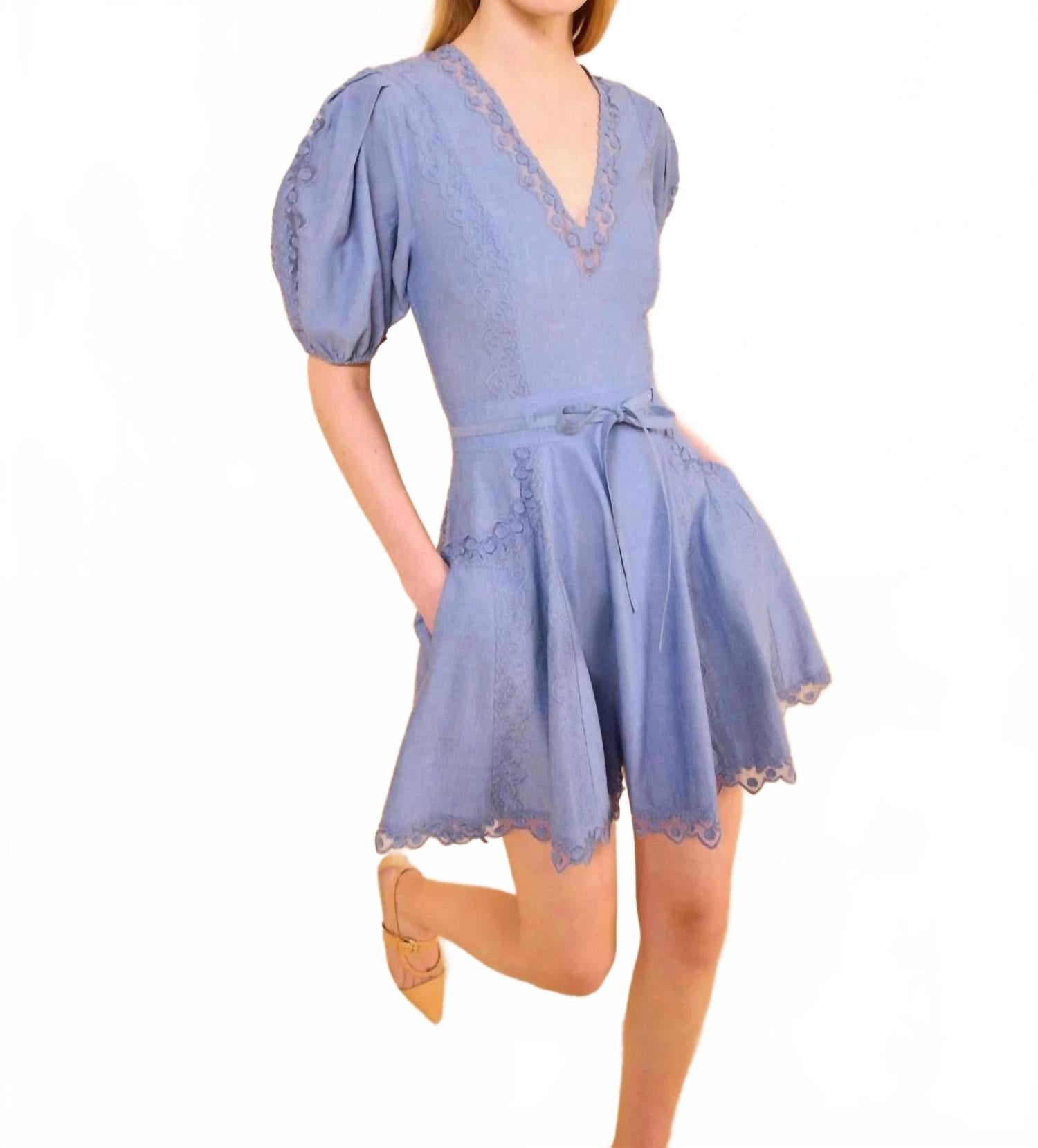 Мини-платье Camila с коротким рукавом из шамбре Ulla Johnson, chambray
Мини-платье Camila с коротким рукавом из шамбре Ulla Johnson, chambray