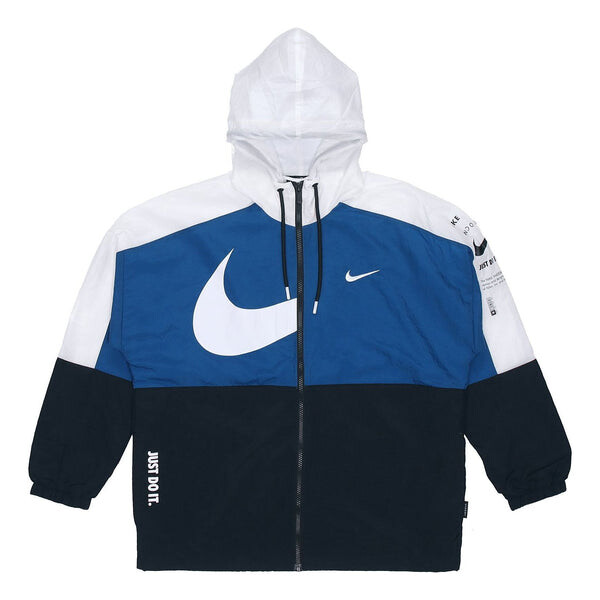 Куртка Nike Sportswear Swoosh Contrast Color Stitching Sports hooded Woven Jacket Blue, синий
Куртка Nike Sportswear Swoosh Contrast Color Stitching Sports hooded Woven Jacket Blue, синий