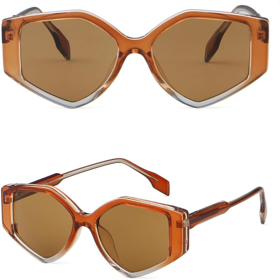 Женские солнцезащитные очки Polygon для женщин, защита от УФ-излучения UV400, ацетатные солнцезащитные очки для женщин и мужчин, аксессуары, черные и зеленые MTZJH, Brown
Женские солнцезащитные очки Polygon для женщин, защита от УФ-излучения UV400, ацетатные солнцезащитные очки для женщин и мужчин, аксессуары, черные и зеленые MTZJH, Brown