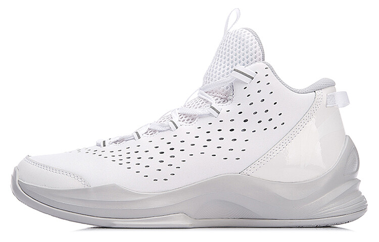 Баскетбольные кроссовки унисекс средней высоты белые/серые Lining
Баскетбольные кроссовки унисекс средней высоты белые/серые Lining