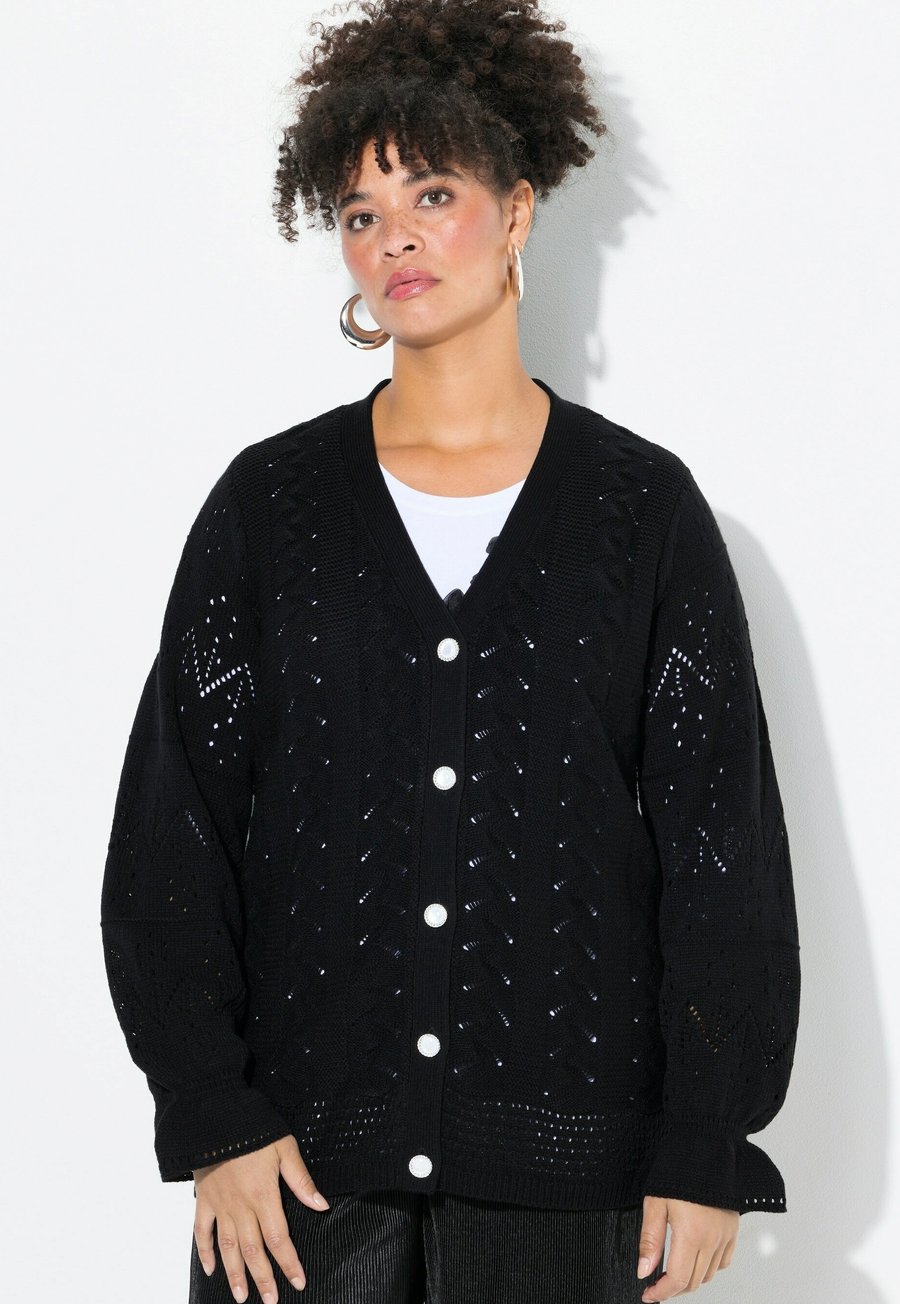 Кардиган MIAMODA LANGARM MIT VOLANT, Black
Кардиган MIAMODA LANGARM MIT VOLANT, Black